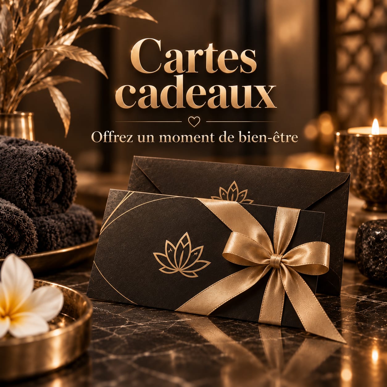 Les cartes cadeaux du Centre Hinatea, pour offrir un moment de bien-être