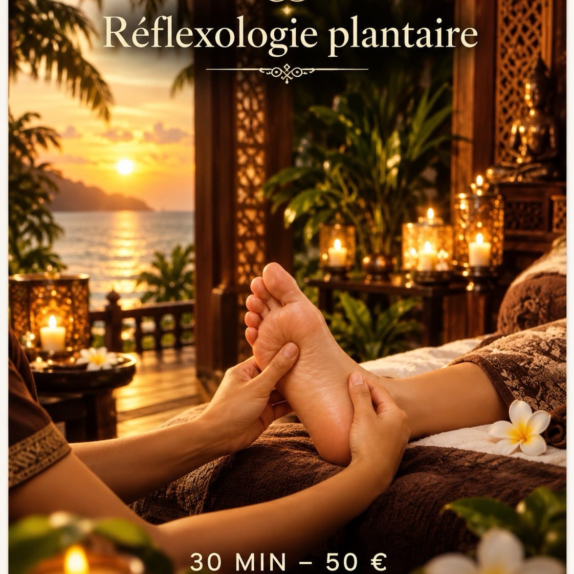 Réflexologie plantaire au Centre Hinatea